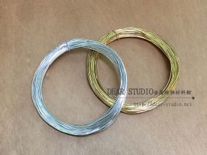 1mm台製鋁線(銀/K金色/金黃色)